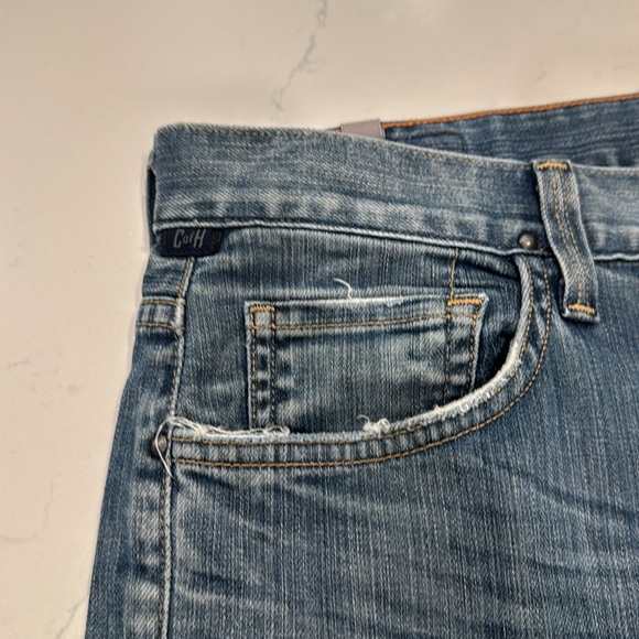 Citizens of humanity SID size 34 men’s jeans stretch distressed - Picture 3 of 5